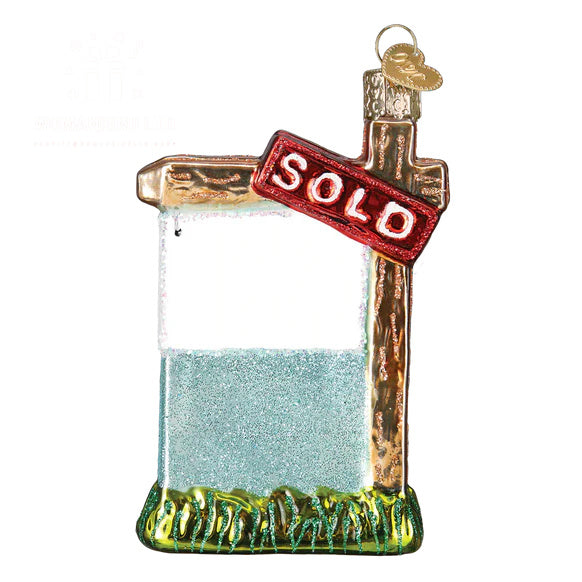 Realty Sign Ornament - Old World Christmas